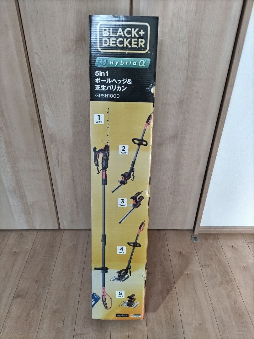 BLACK+DECKER 5in1 ガーデニングツール GPSH1000