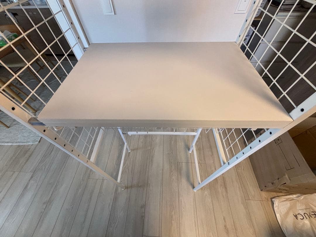 LOWYA ランドリーラック　バスケット付き