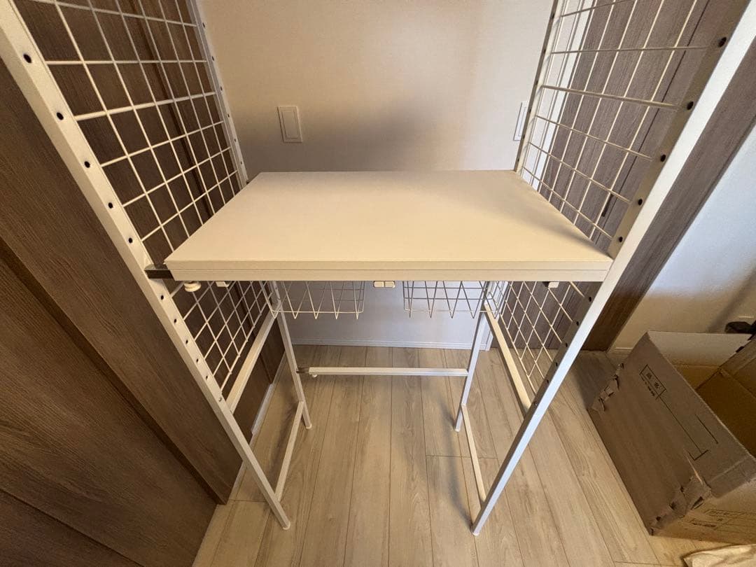 LOWYA ランドリーラック　バスケット付き