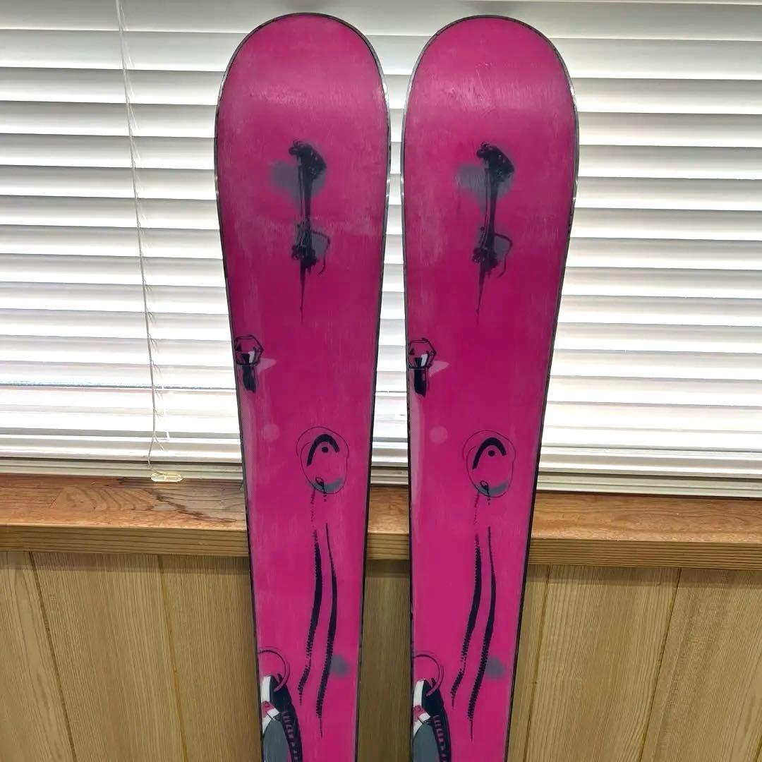 Head 初級スキー板 ブラック/ホワイト　149センチ