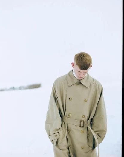 ジャケット・アウター blanc ym Silk Grosgrain Trench Coat