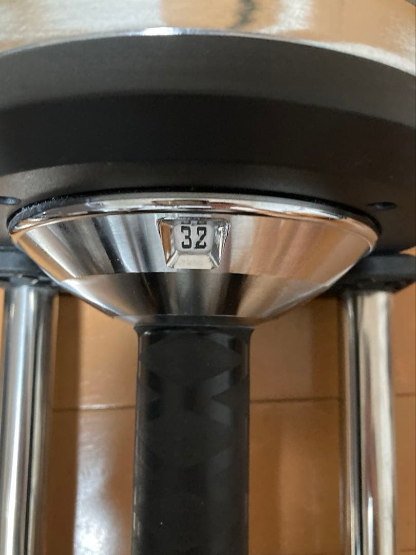 【引取り限定】可変式ダンベル シルバー Lysin ライシン 32k 2個セット