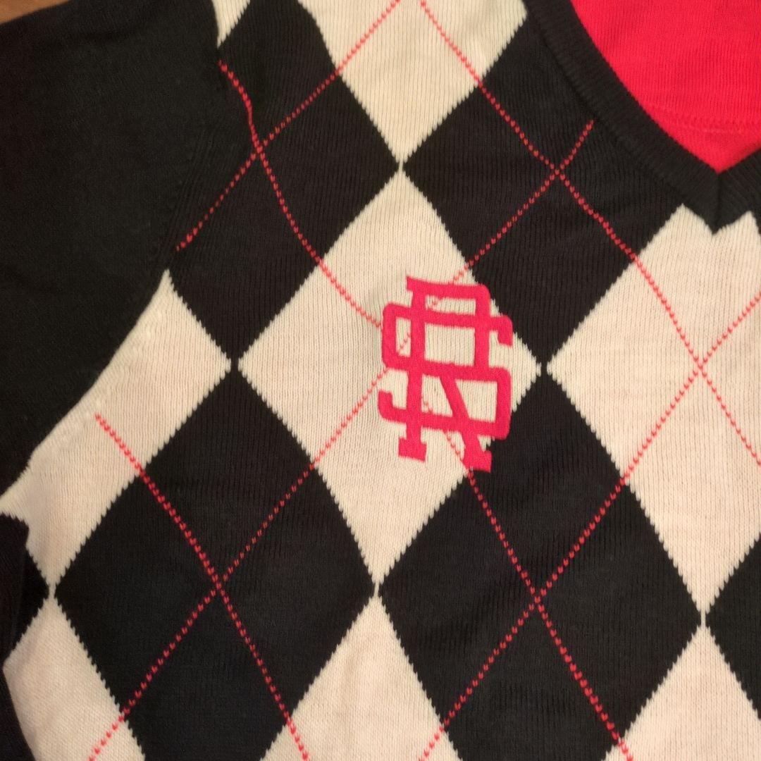 rough ＆ swell duckbills アーガイル柄ニットセーターМ