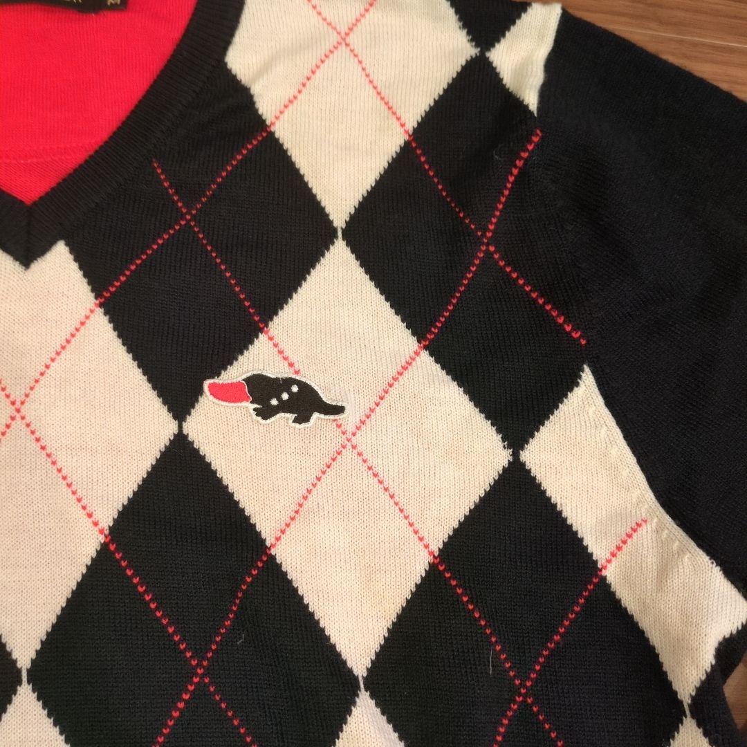 rough ＆ swell duckbills アーガイル柄ニットセーターМ