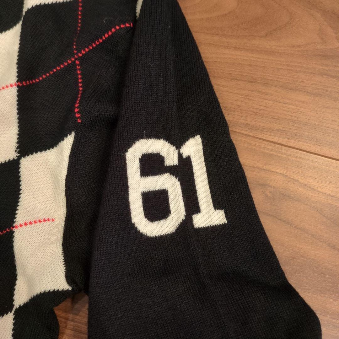 rough ＆ swell duckbills アーガイル柄ニットセーターМ