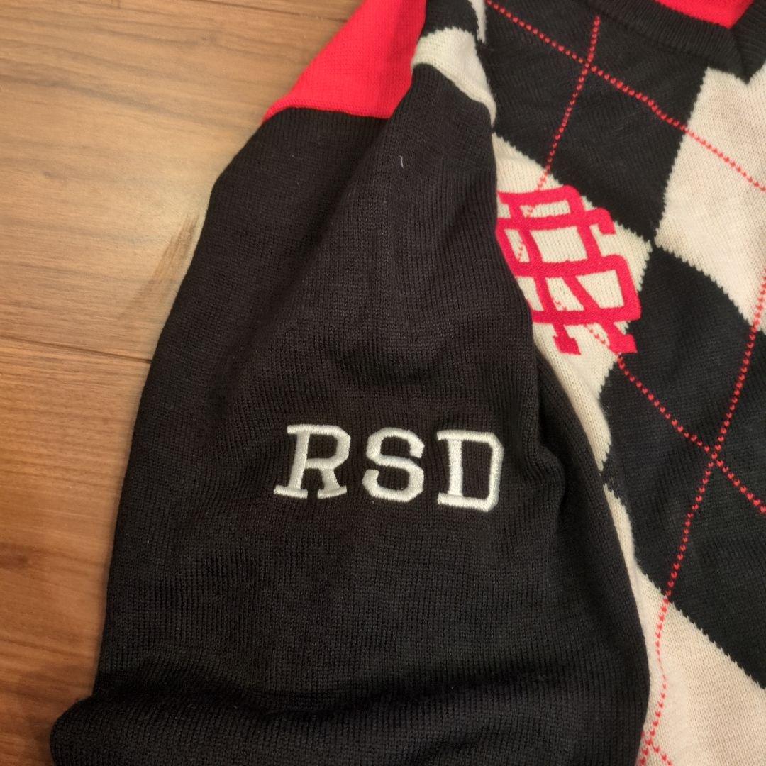 rough ＆ swell duckbills アーガイル柄ニットセーターМ