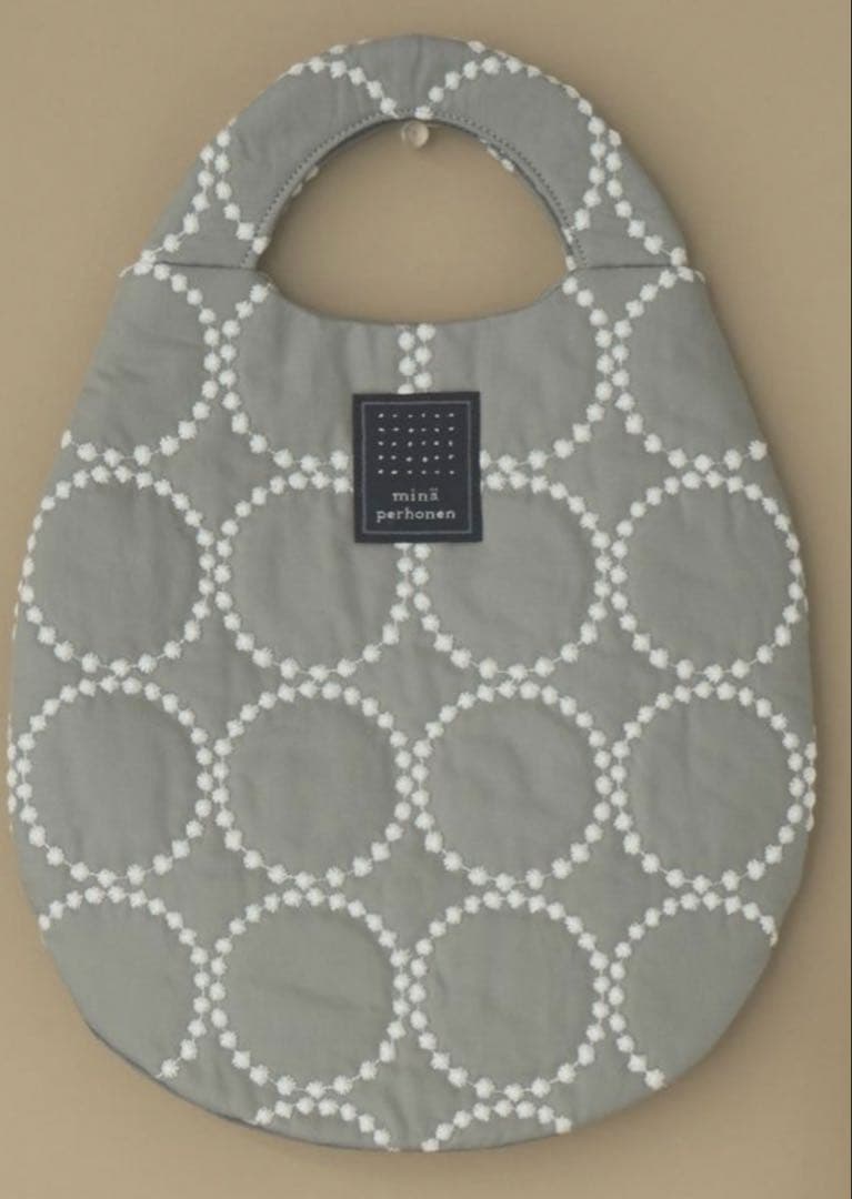 ミナペルホネン uzura bag タンバリン　グレー　2026.2月購入