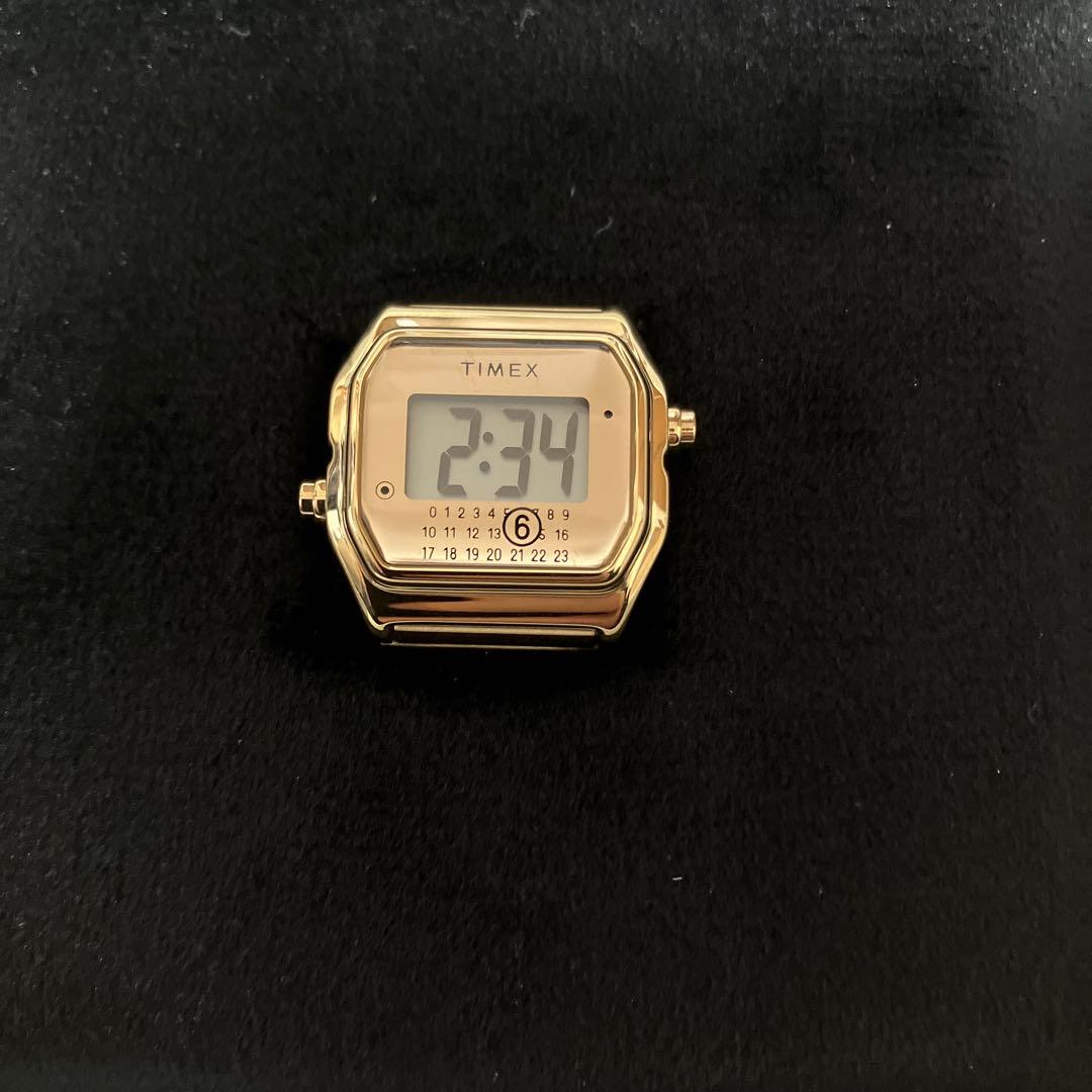mm6 timex リングウォッチ　ゴールド　SM