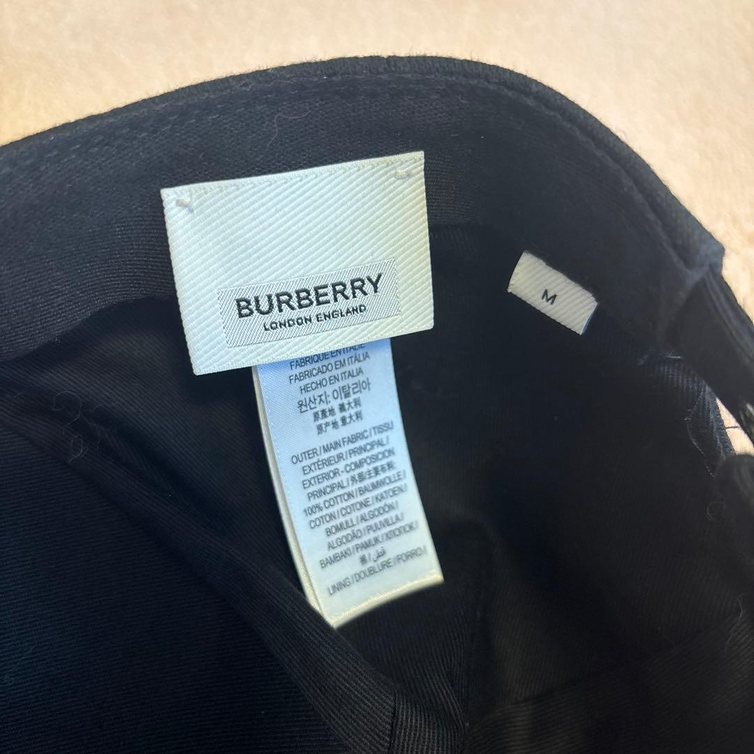 【ゆゆ】BURBERRY ベースボールキャップ