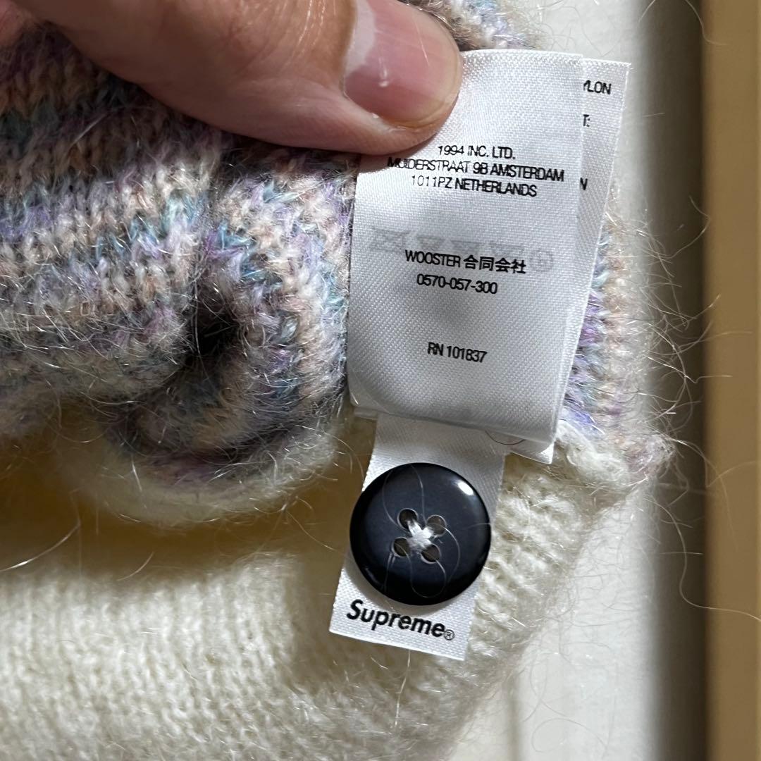 トップス supreme 22SS Brushed Grid Cardigan XL