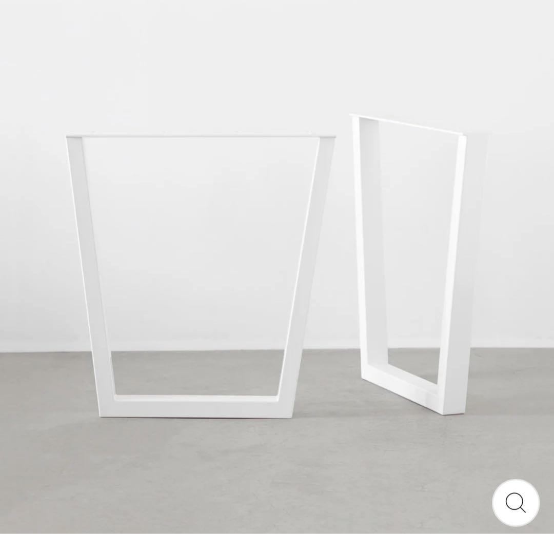 THE LEGS / トラペゾイド × White Steel / 2脚セット