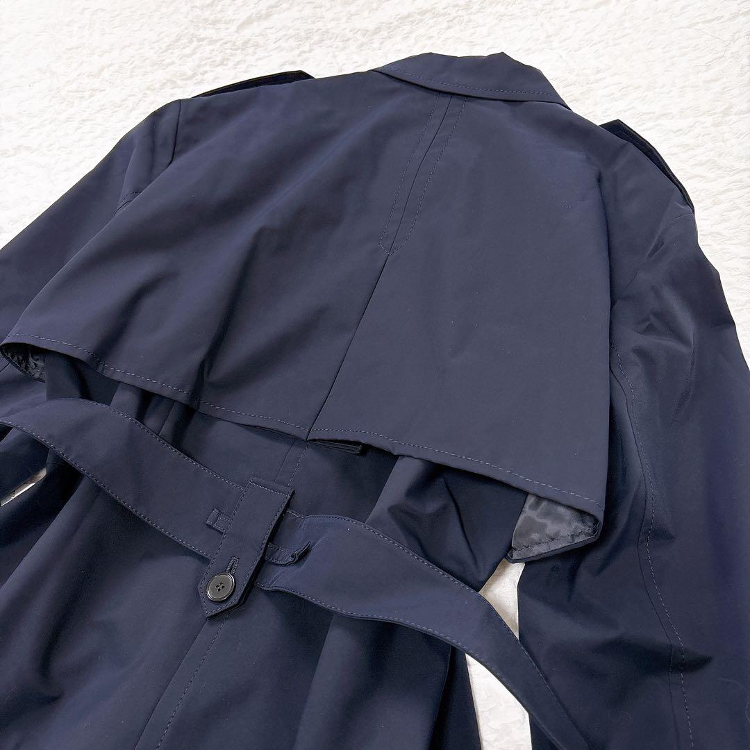 新品タグ付✨定価13.7万　ボーダーズアットバルコニー フリルトレンチコート