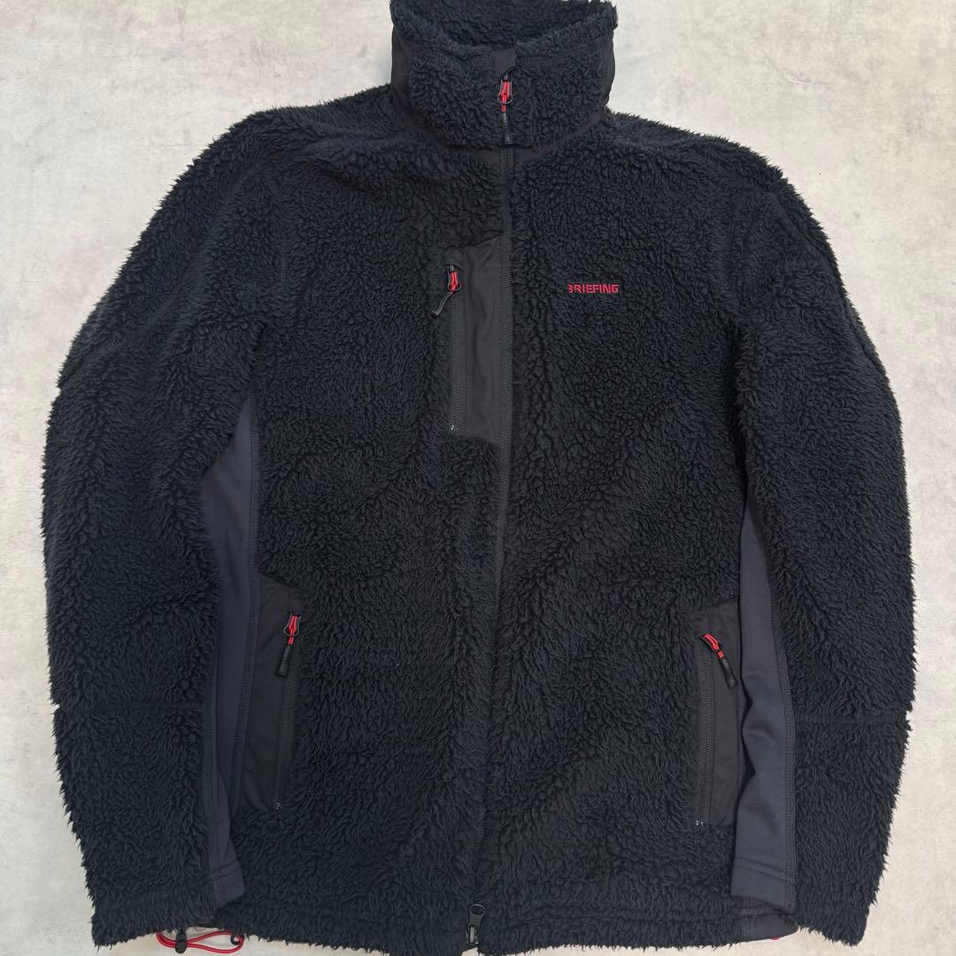 BRIEFING GOLF フリースジャケット ブラック Mサイズ
