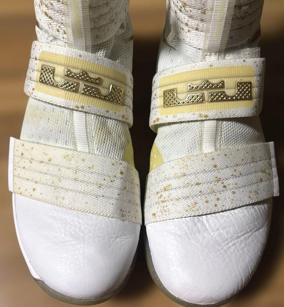 シューズ(男性用) NIKE LeBron Zoom Soldier 10 \"Gold Medal\"