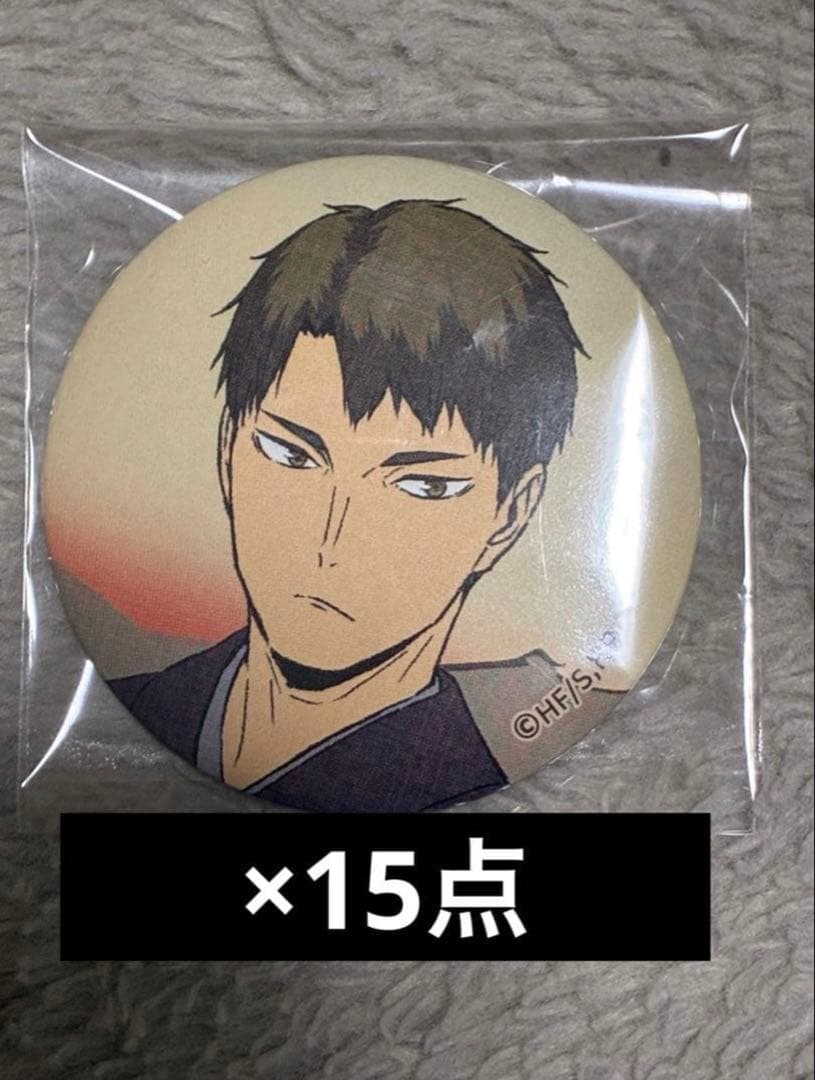 ハイキュー!! 四季景 春の陣 缶バッジ