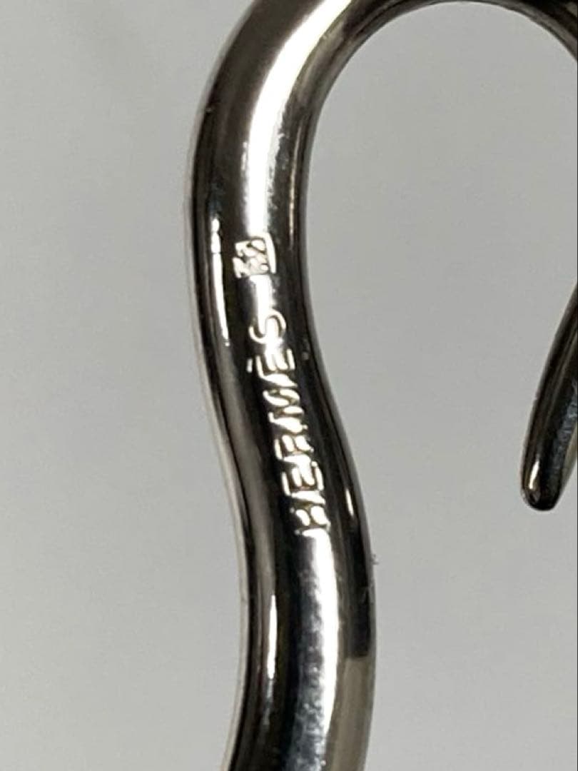 良品　エルメス　ジャンボ　シルバー金具　チョーカー　2連ブレスレット　箱付き