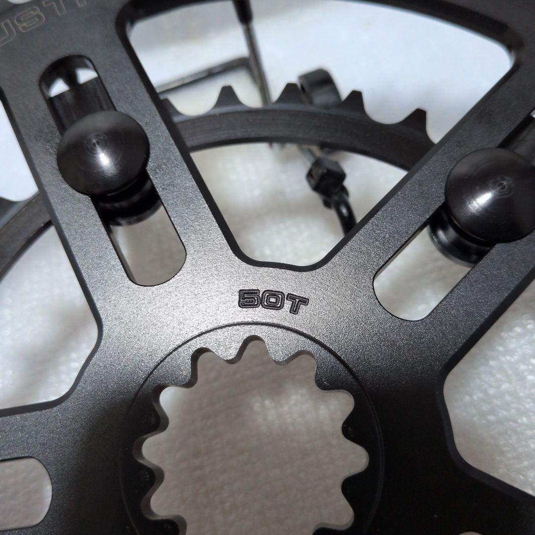 White Industries クランク ポリッシュ170ミリ50t-34t