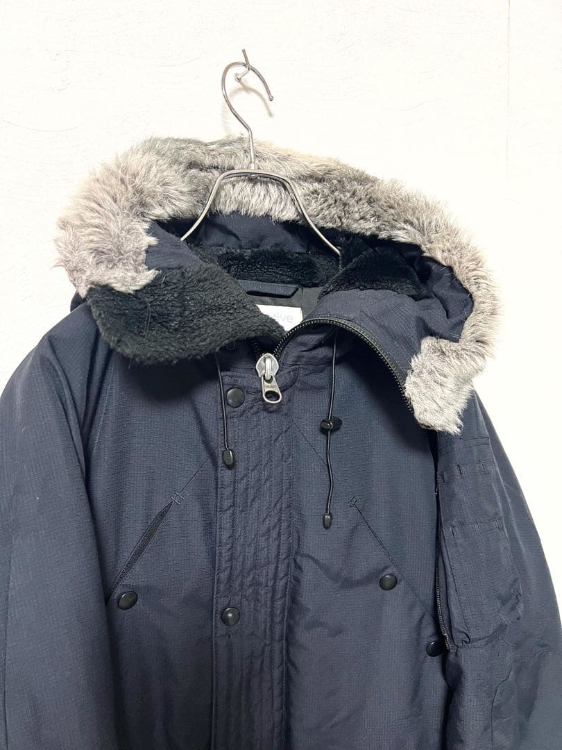 nonnative N-3B ウィルダネス シンサレート フードダウンジャンパー