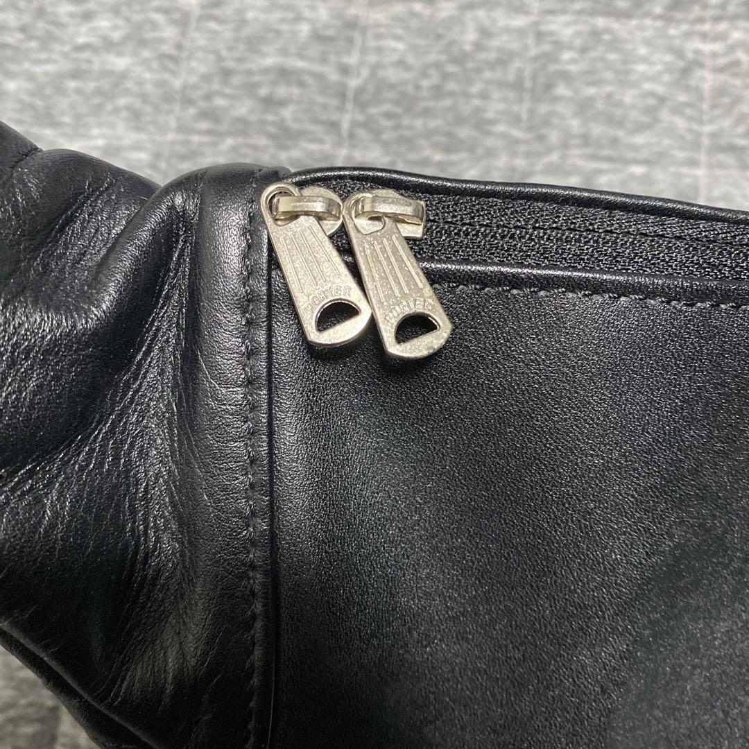 PORTER ルイスレザー　ウエストバッグ