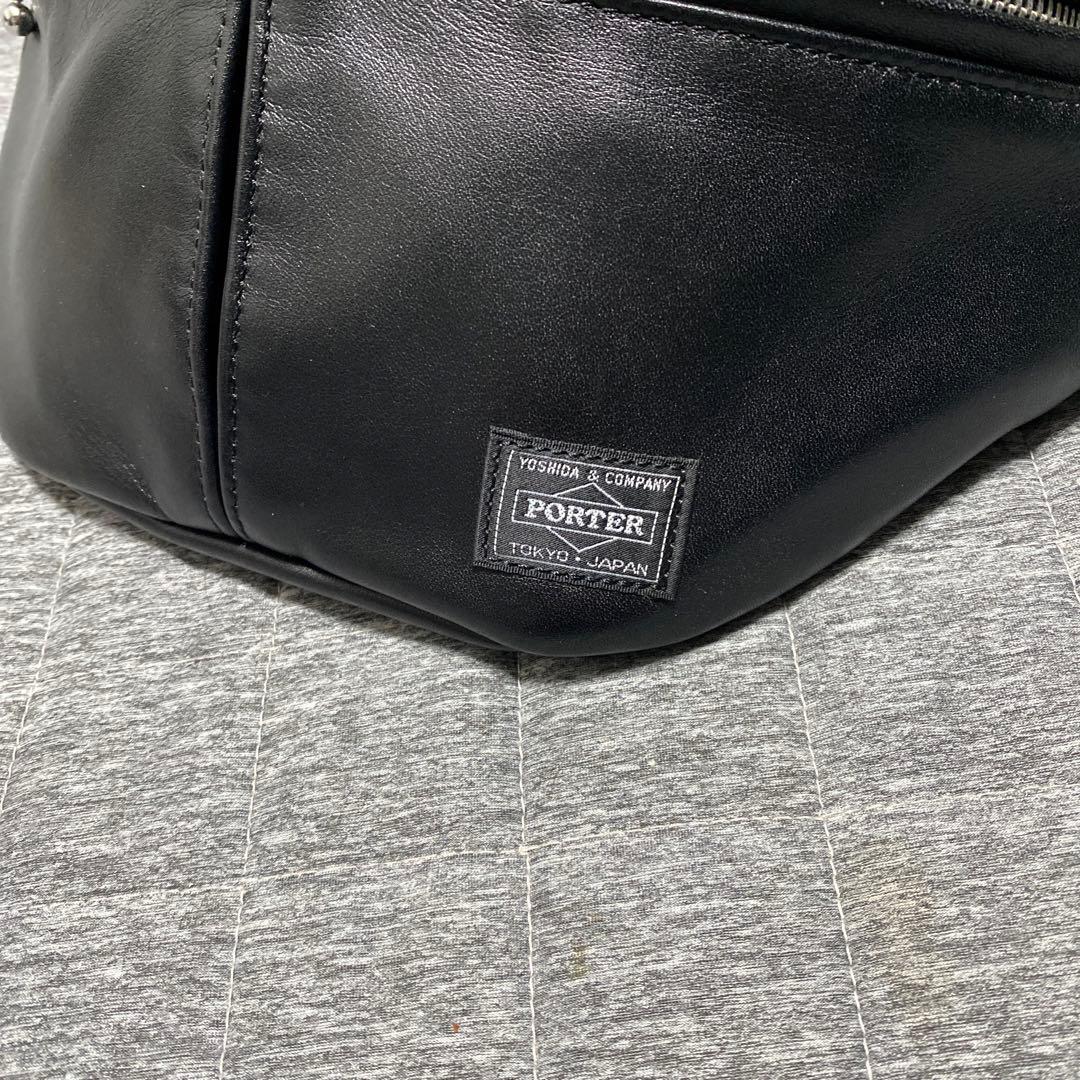 PORTER ルイスレザー　ウエストバッグ