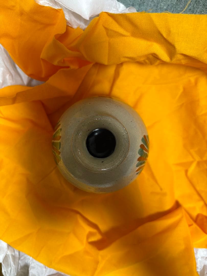 濱田友緒 赤絵花瓶 一輪挿し 花瓶 益子焼