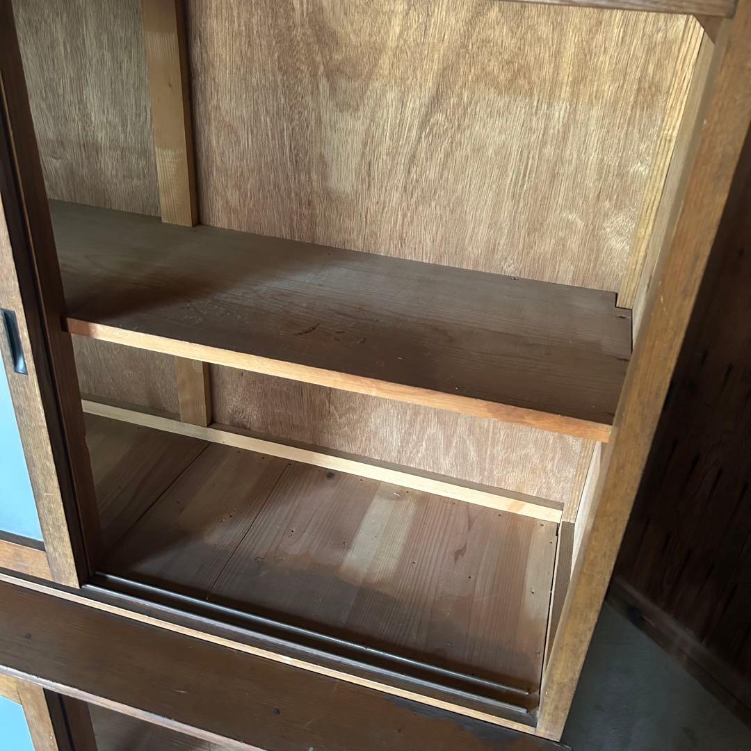 食器棚 本棚 箪笥 タンス 棚 収納 大正昭和 カフェ 古民家