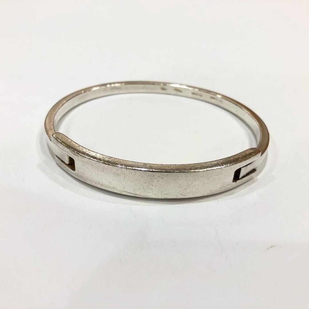 ♥GUCCI　グッチ　プレートバングル　SV925　ヴィンテージ