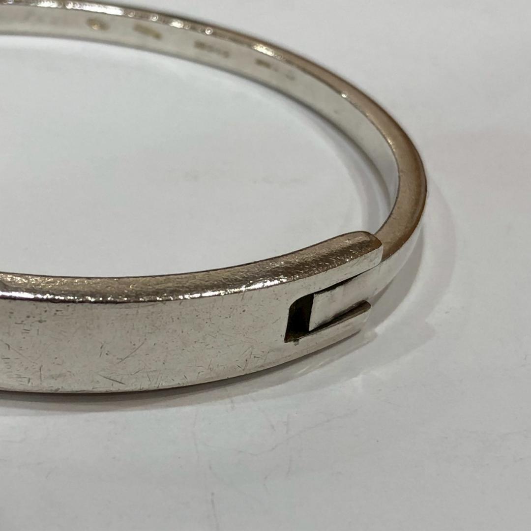 ♥GUCCI　グッチ　プレートバングル　SV925　ヴィンテージ