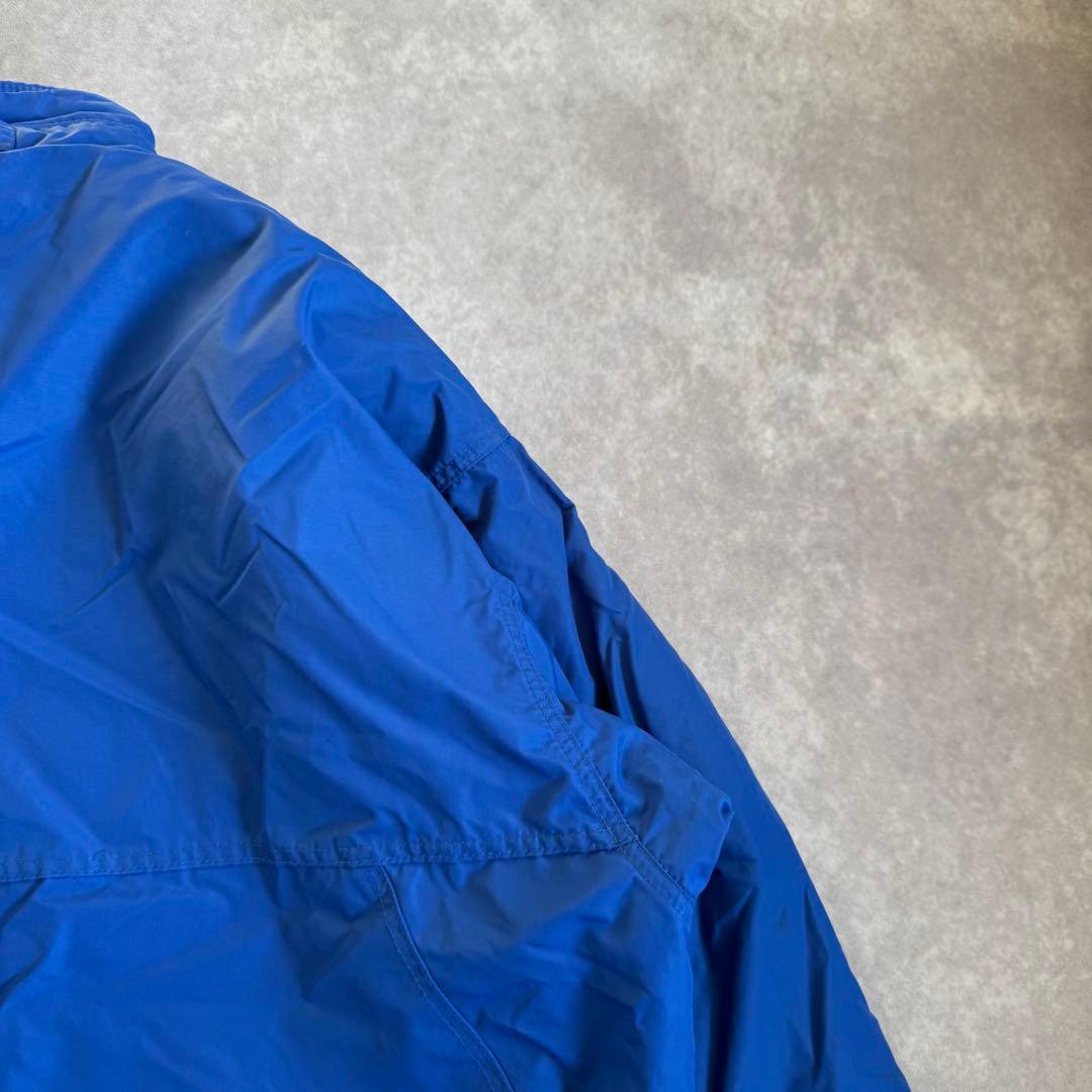 80s パタゴニア シェルドシンチラ 企業ロゴ USA製 ブルー XL