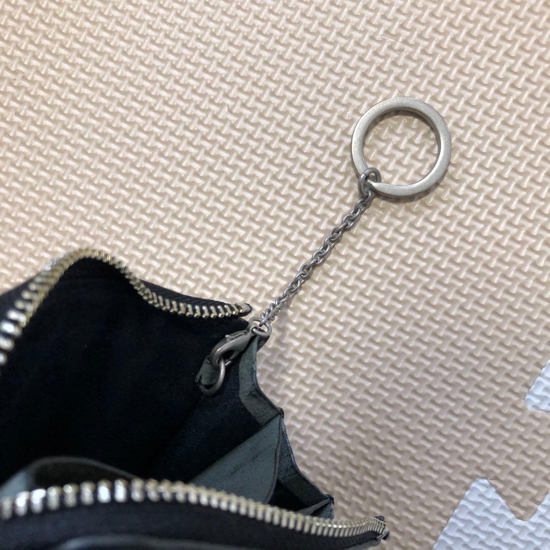 slow スロウ L ジップ ショート ウォレット ホワイトワックス