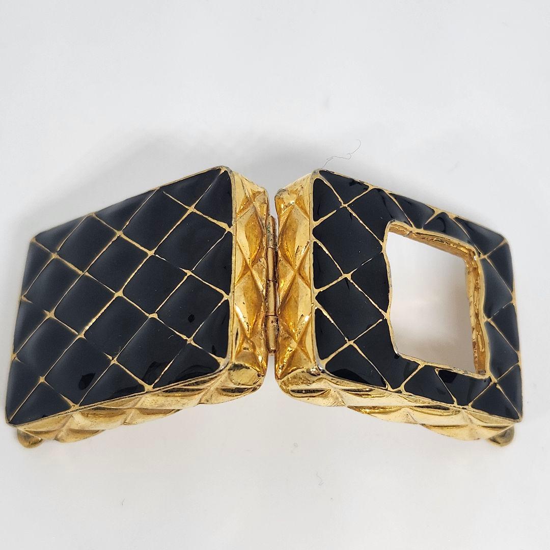 CHANEL シャネル 香水 キーチャーム キルティング 柄 ゴールド NO19