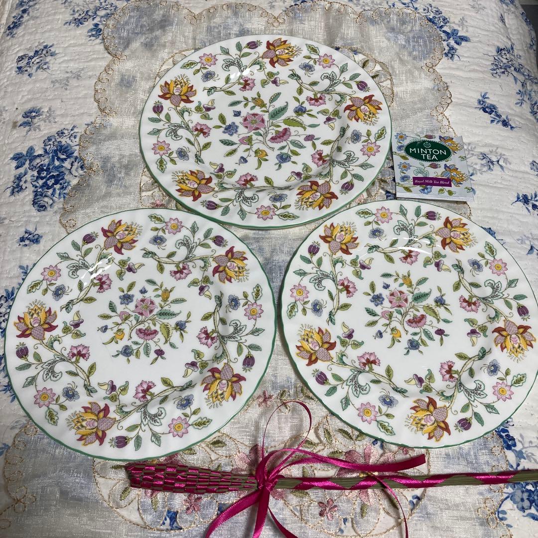 MINTON ミントンハドンホール　アフタヌーンティースタンド3段付