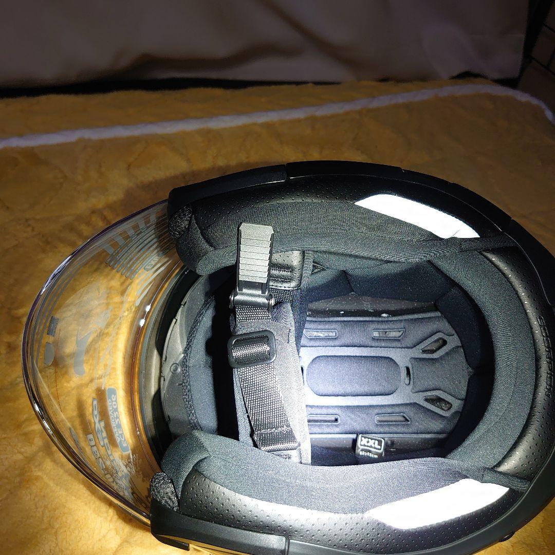 ハ*ィ様 EXO-230 XXL ブラック/レッド ジェットヘルメット