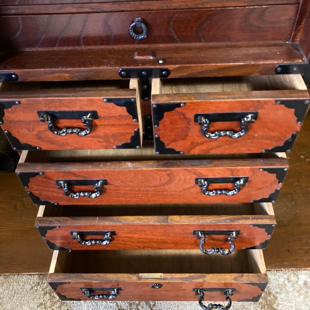 アンティーク箪笥＊美品（観音箪笥）鍵付き