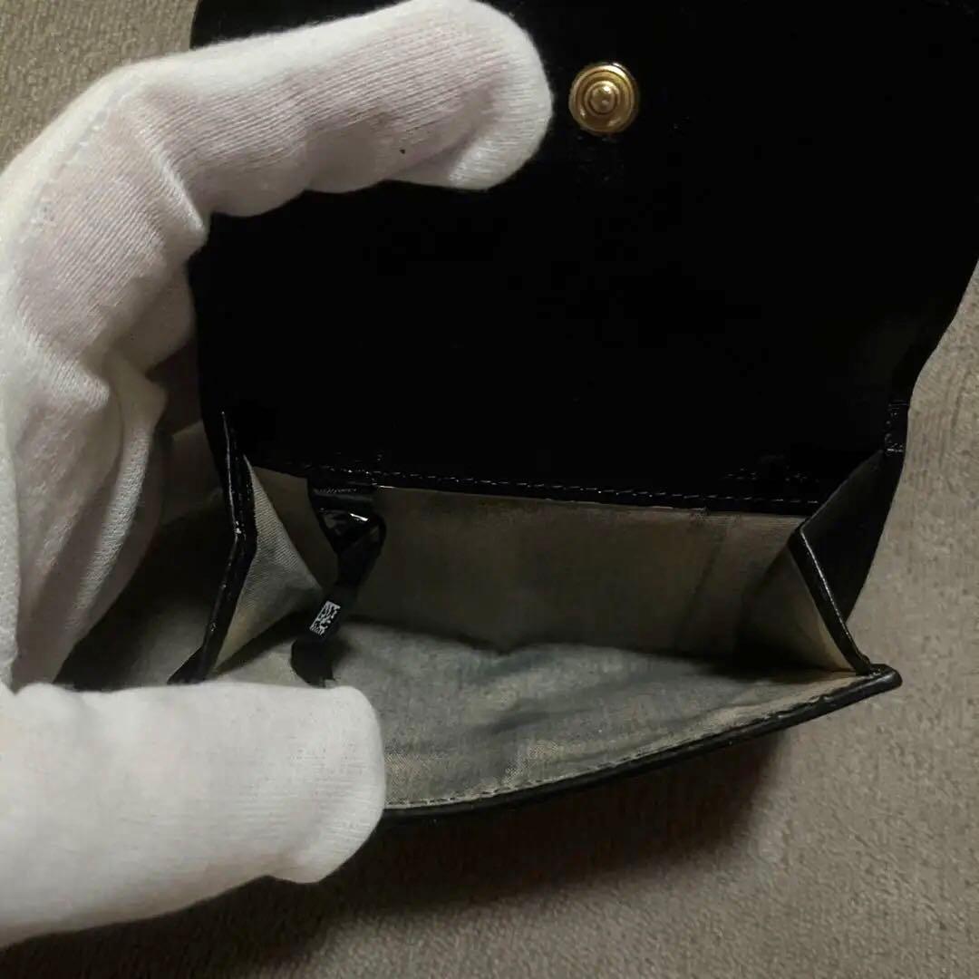 【美品】Chloé クロエ ブラック 三つ折り財布 付属品全てあり　即購入⭕️