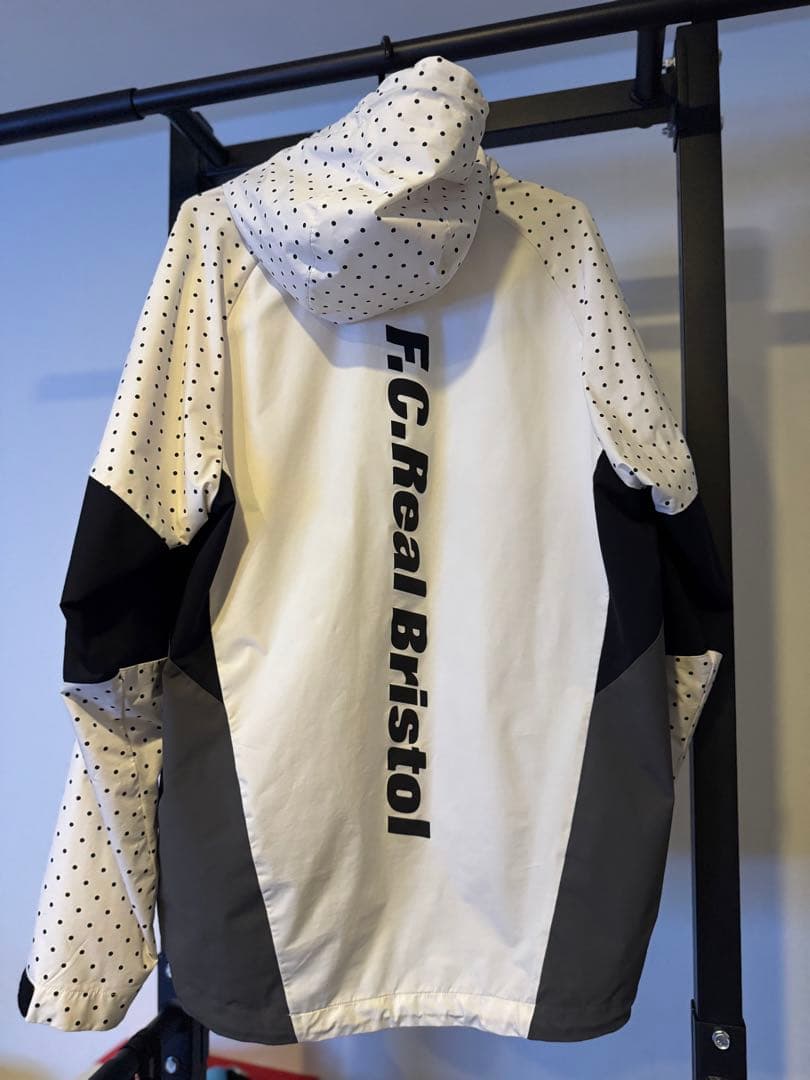 FC.Real Bristol ドット柄 マウンテンパーカー