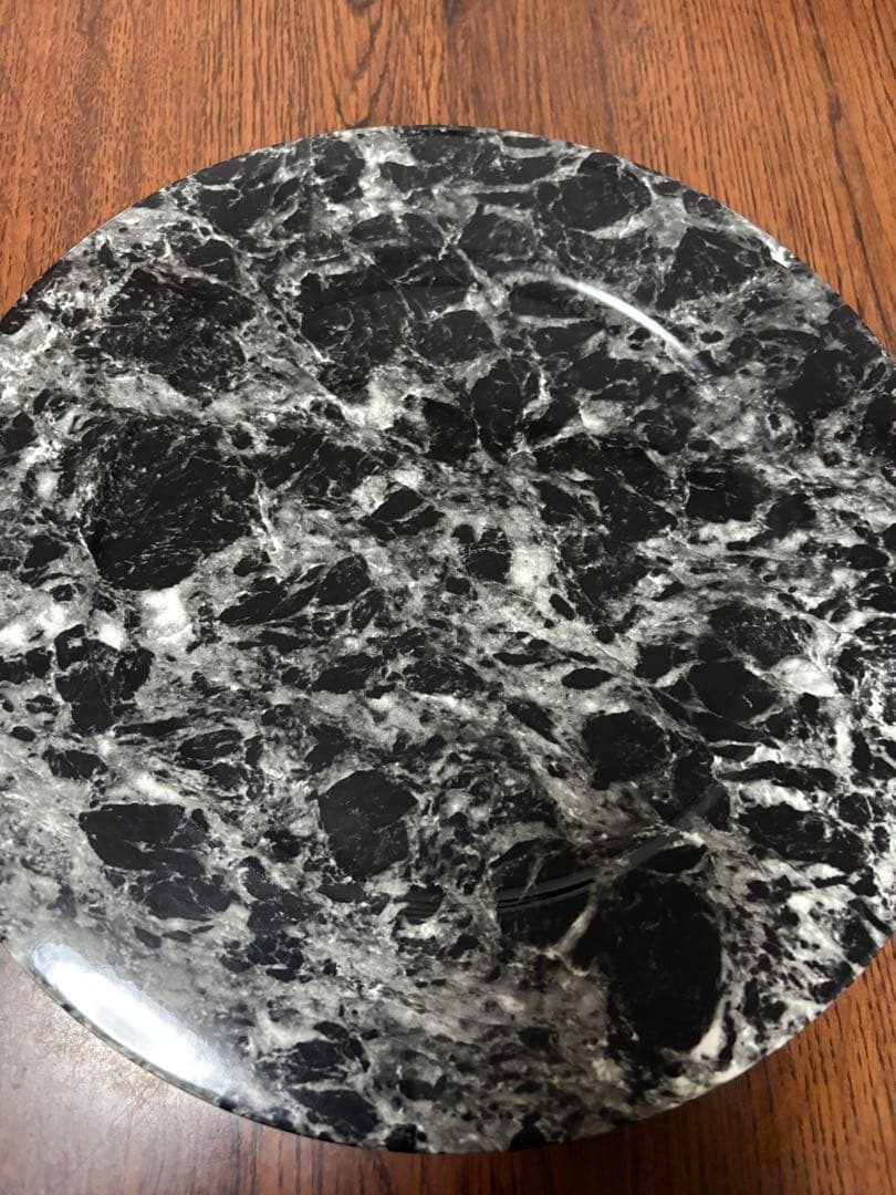 希少30cmビレロイ&ボッホマーブル柄プレート４枚Villeroy & Bach