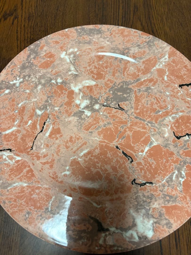 希少30cmビレロイ&ボッホマーブル柄プレート４枚Villeroy & Bach