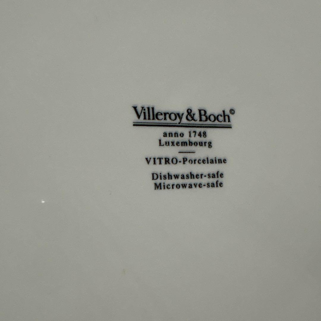 希少30cmビレロイ&ボッホマーブル柄プレート４枚Villeroy & Bach