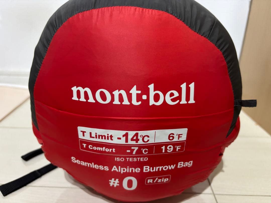 アウトドア寝具 mont-bell Seamless Alpine Burrow Bag #0