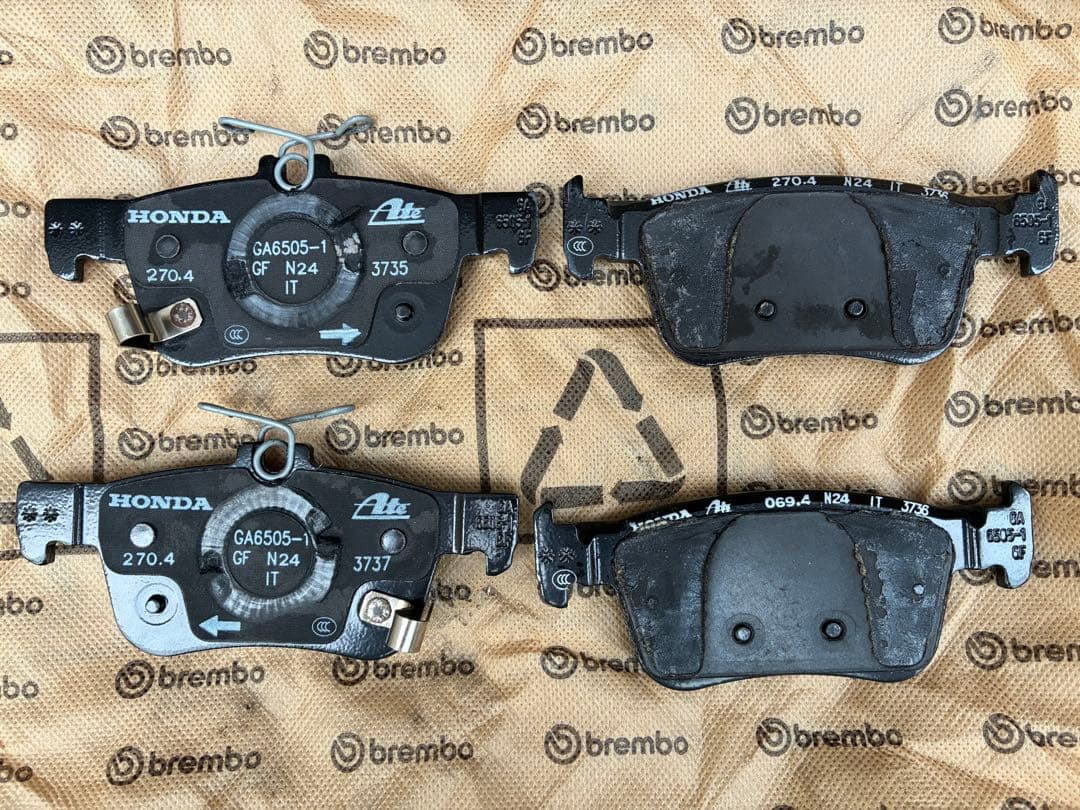 brembo ブレンボ　ブレーキパッド ホンダ　シビックタイプr FL5