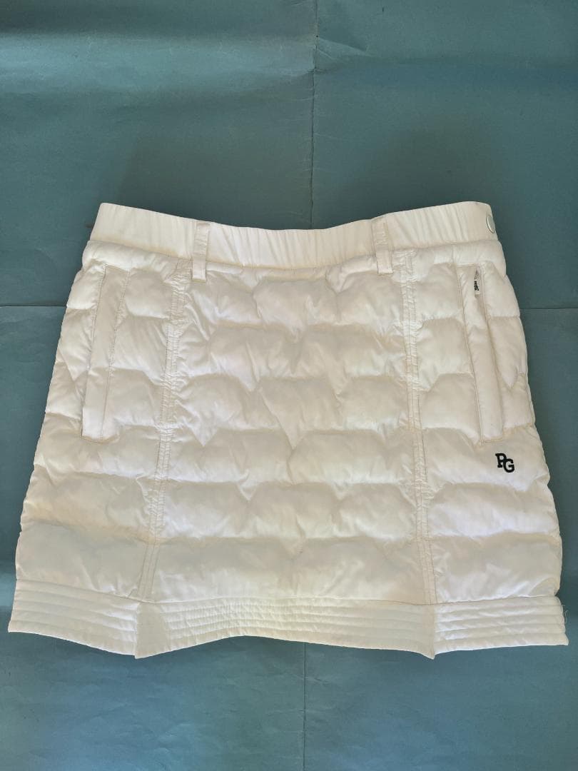 【美品】パーリーゲイツ ゴルフスカート M　ダウン入り秋冬