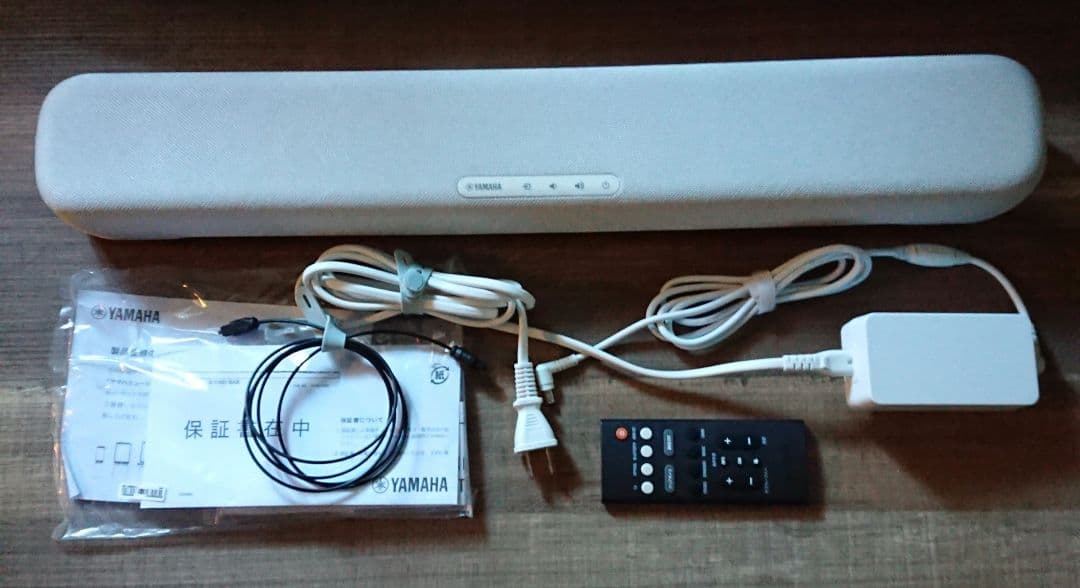 中古 ヤマハ（YAMAHA） SR-C20AW サウンドバー ホワイト