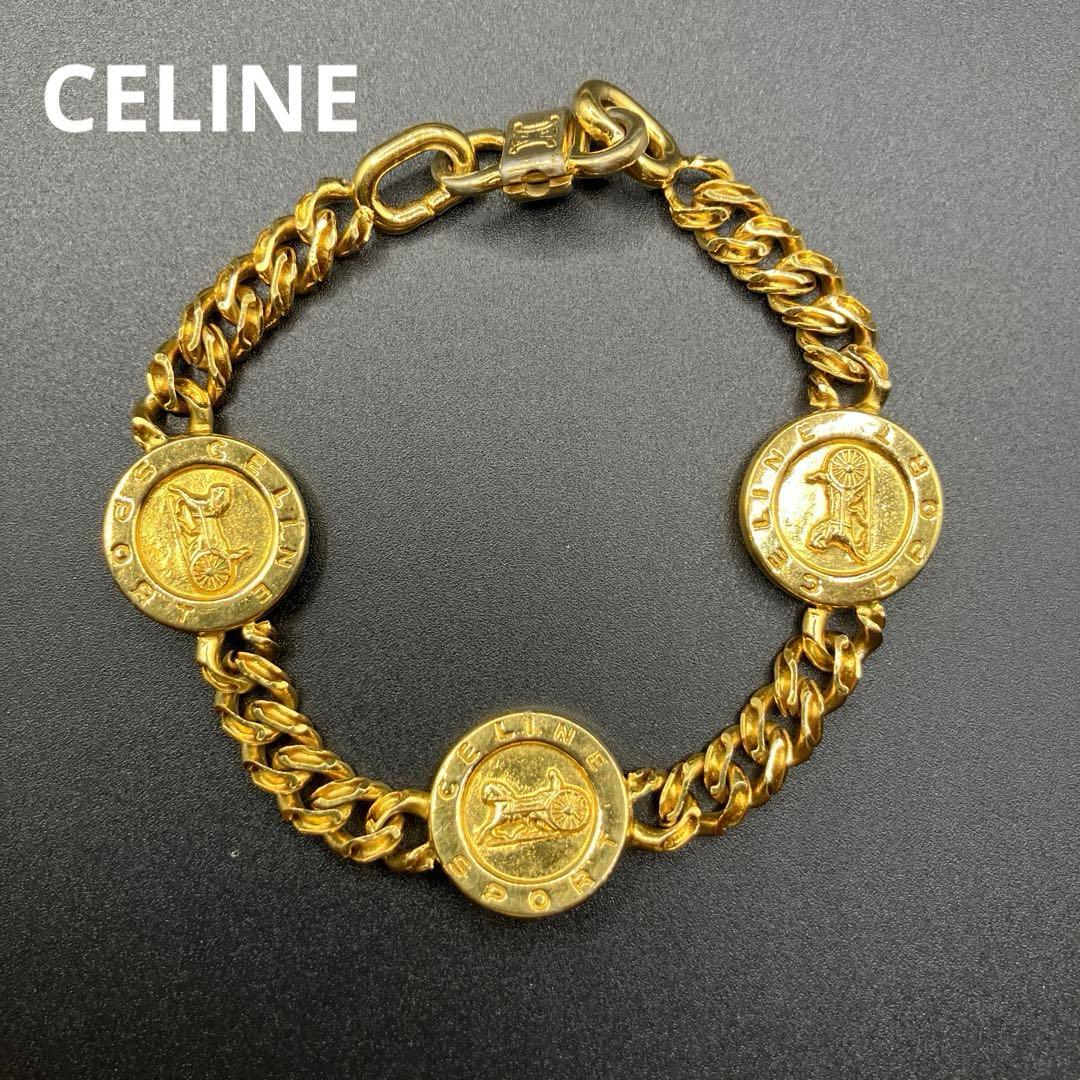 CELINE SPORT セリーヌ スポーツ ヴィンテージ ブレスレット