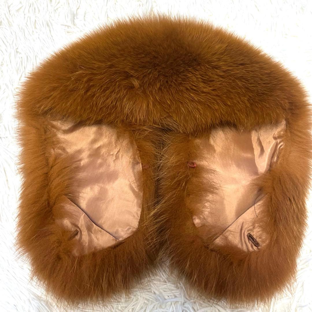 極美品　ロデオクラウンズ　ラムレザー　ジャケット　ブルゾン　フォックスファー