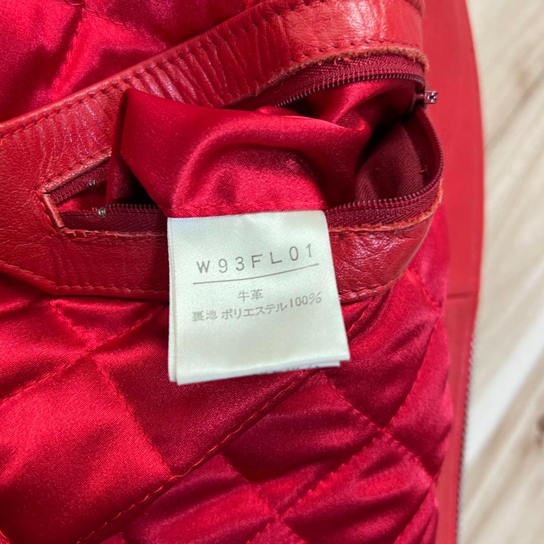 ワンダフル　ワールド　牛革　ライダース　ジャケット　(最終価格)