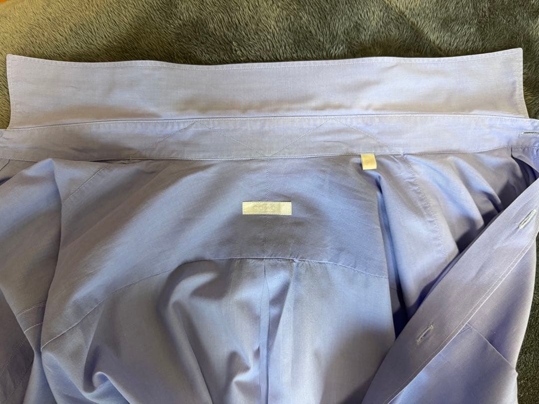 【サイズ2】　COMOLI　コモリシャツ 2020SS ブルー