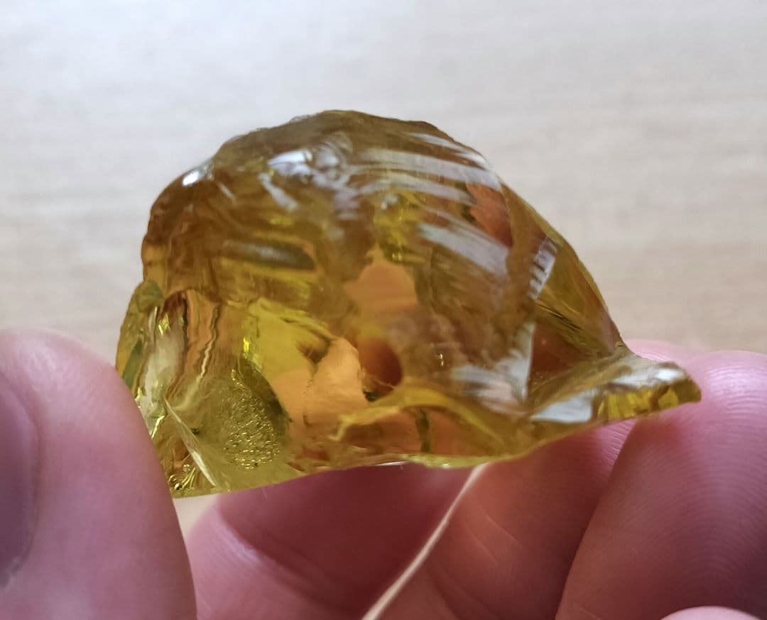 【レモンイエロー】アンダラクリスタル シエラネバダ産 36g 原石