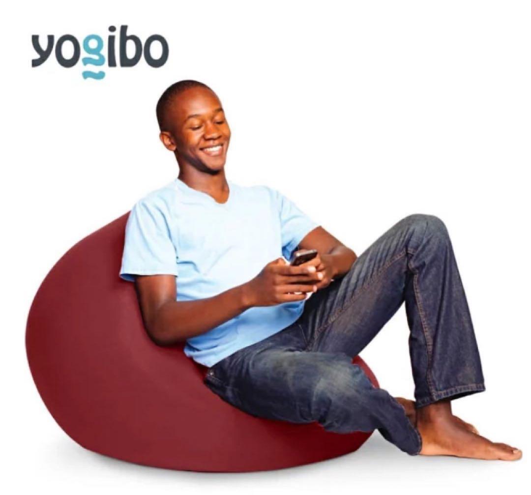 Yogibo Mini (ヨギボー ミニ) ビーズクッション ワインレッド