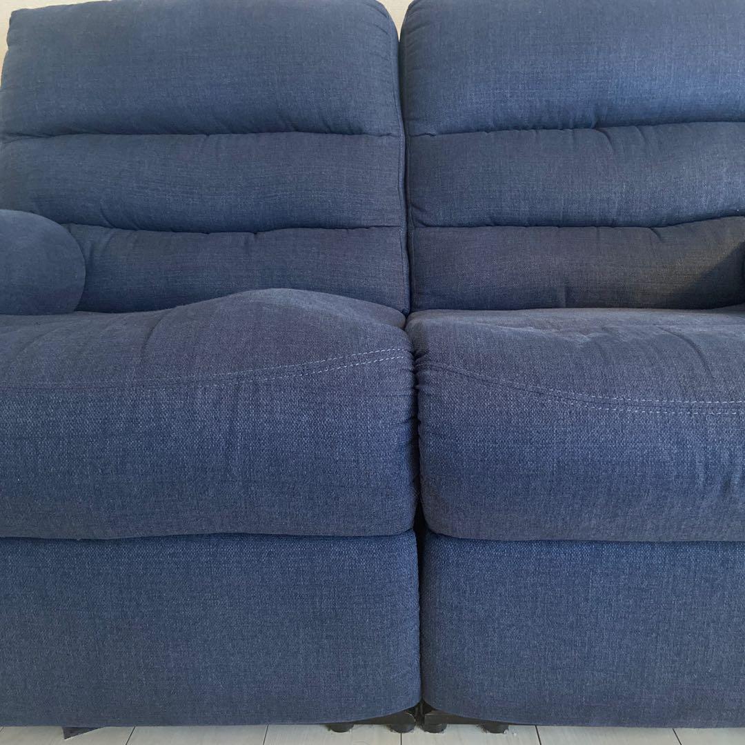 【送料込み】ニトリ　電動リクライニングソファ　2人掛け